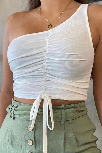 Scrunchy Crop top